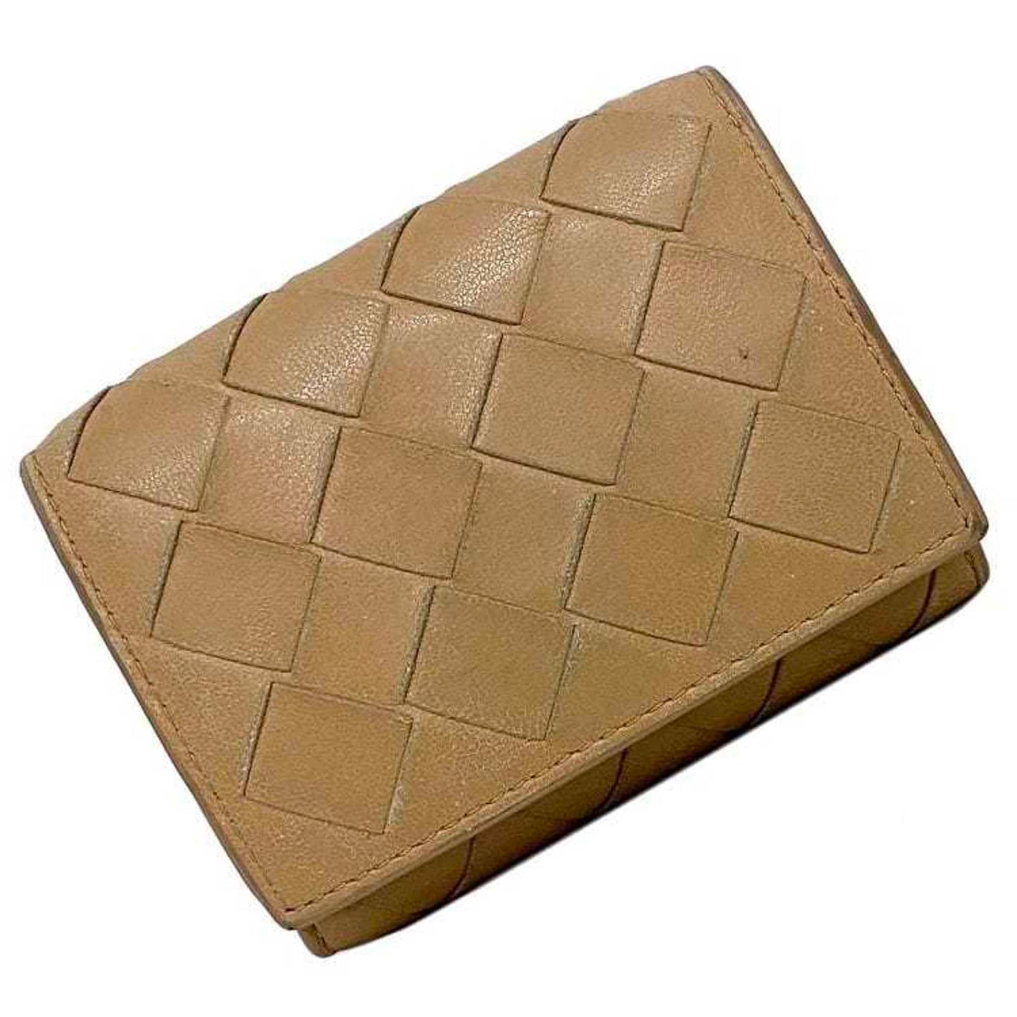 Bottega Veneta Brown Leather Intrecciato