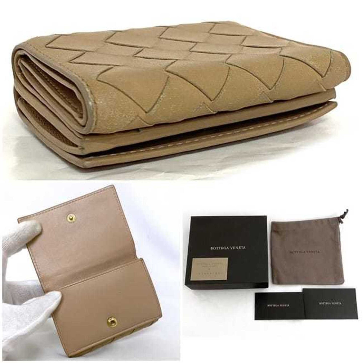 Bottega Veneta Brown Leather Intrecciato