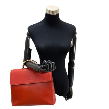 Loewe Red Leather Velazquez