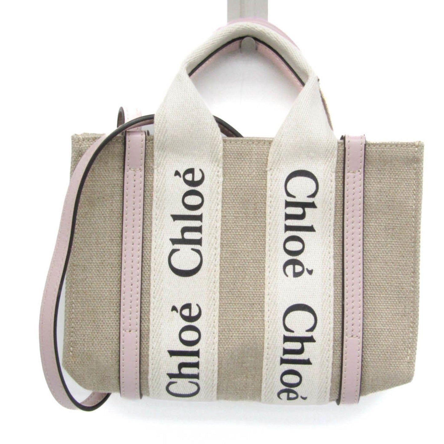 Chloé Brown Canvas Woody