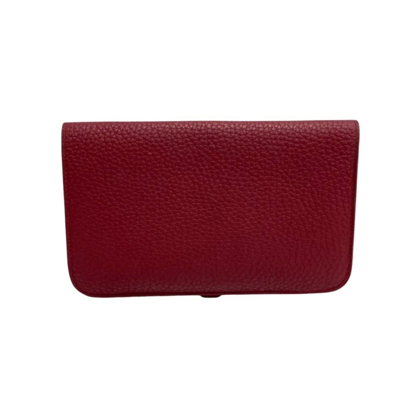Hermès Red Leather Dogon