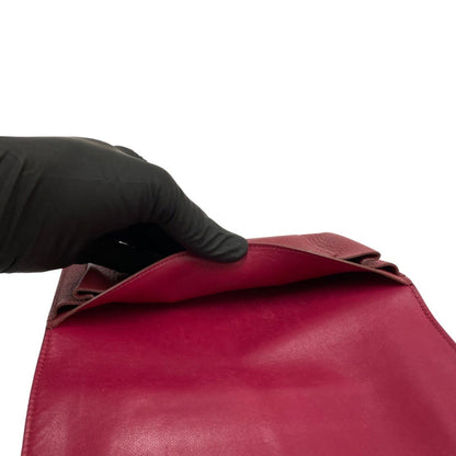 Hermès Red Leather Dogon