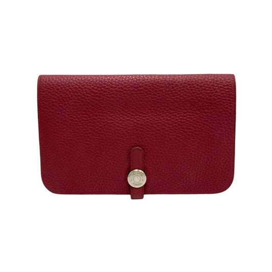 Hermès Red Leather Dogon