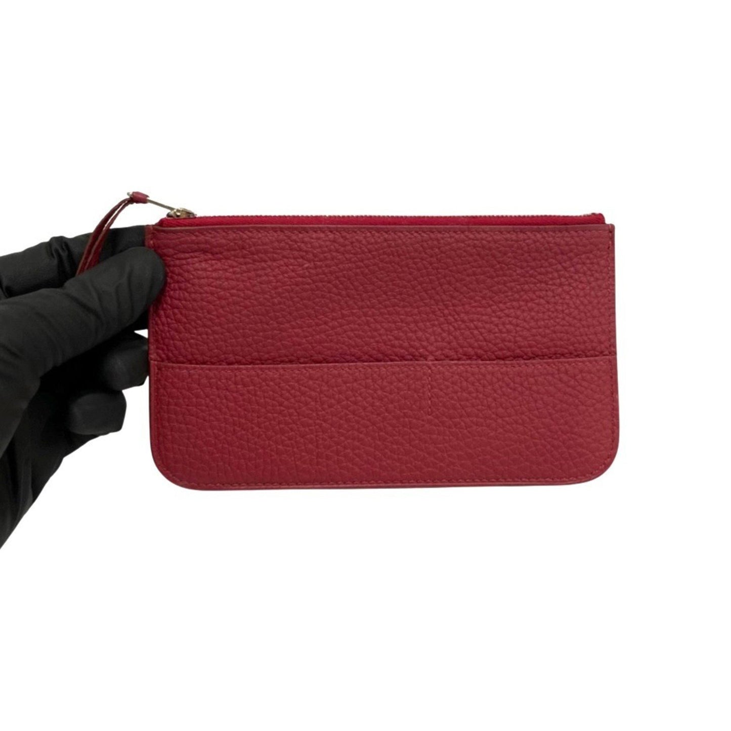 Hermès Red Leather Dogon