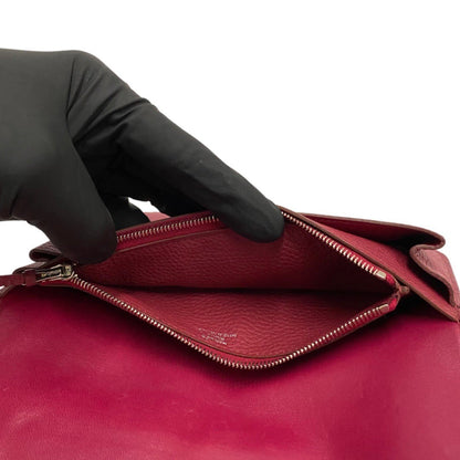 Hermès Red Leather Dogon