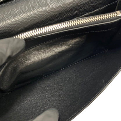 Saint Laurent Black Leather Wallet