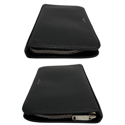 Saint Laurent Black Leather Wallet