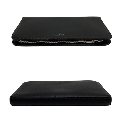 Saint Laurent Black Leather Wallet