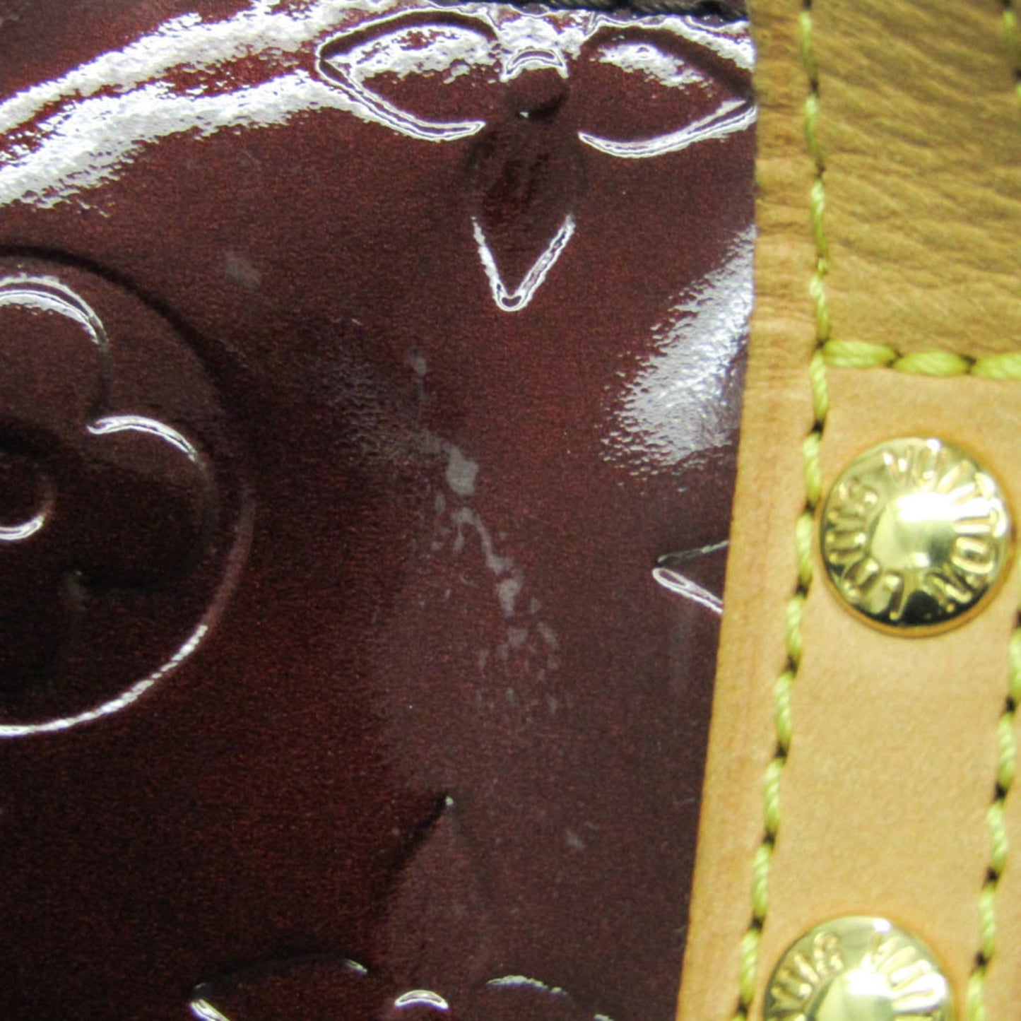 Louis Vuitton Red Canvas Reade