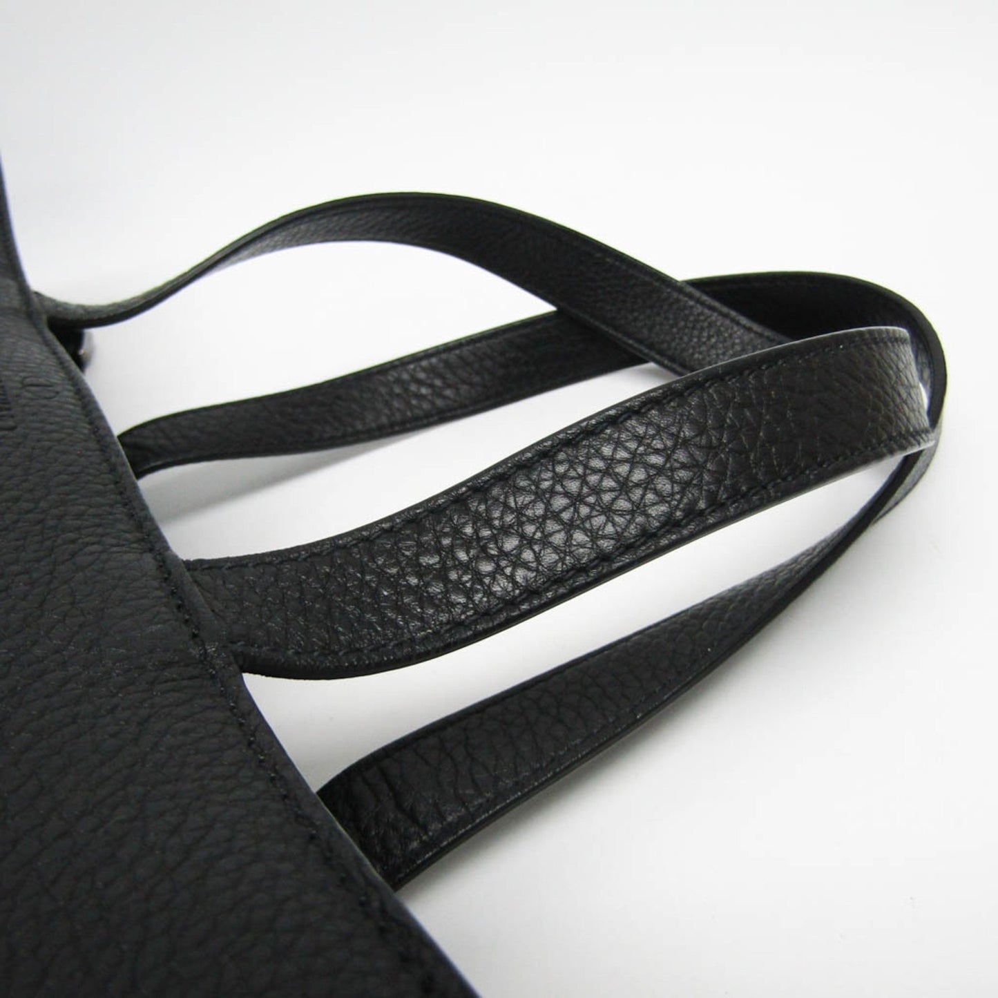 Valentino Garavani Black Leather Lock