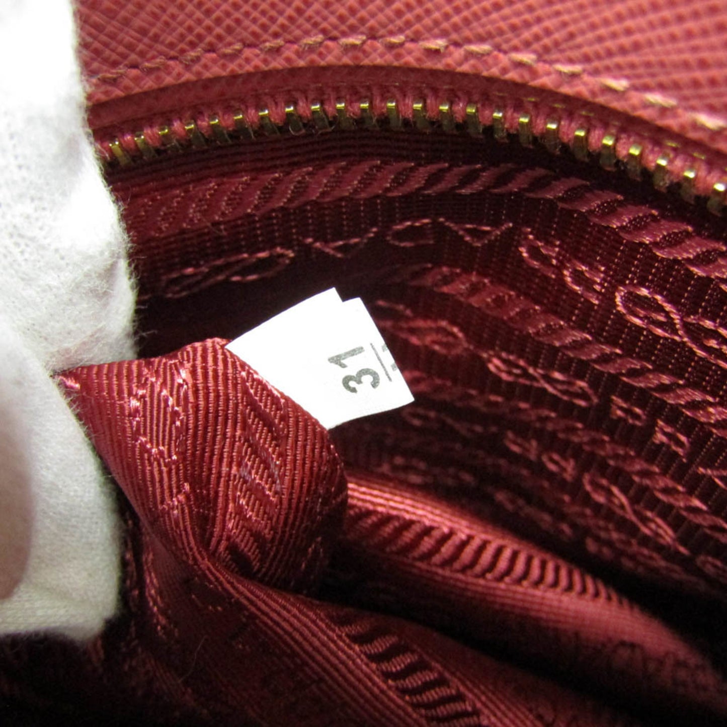 Prada Pink Leather Saffiano