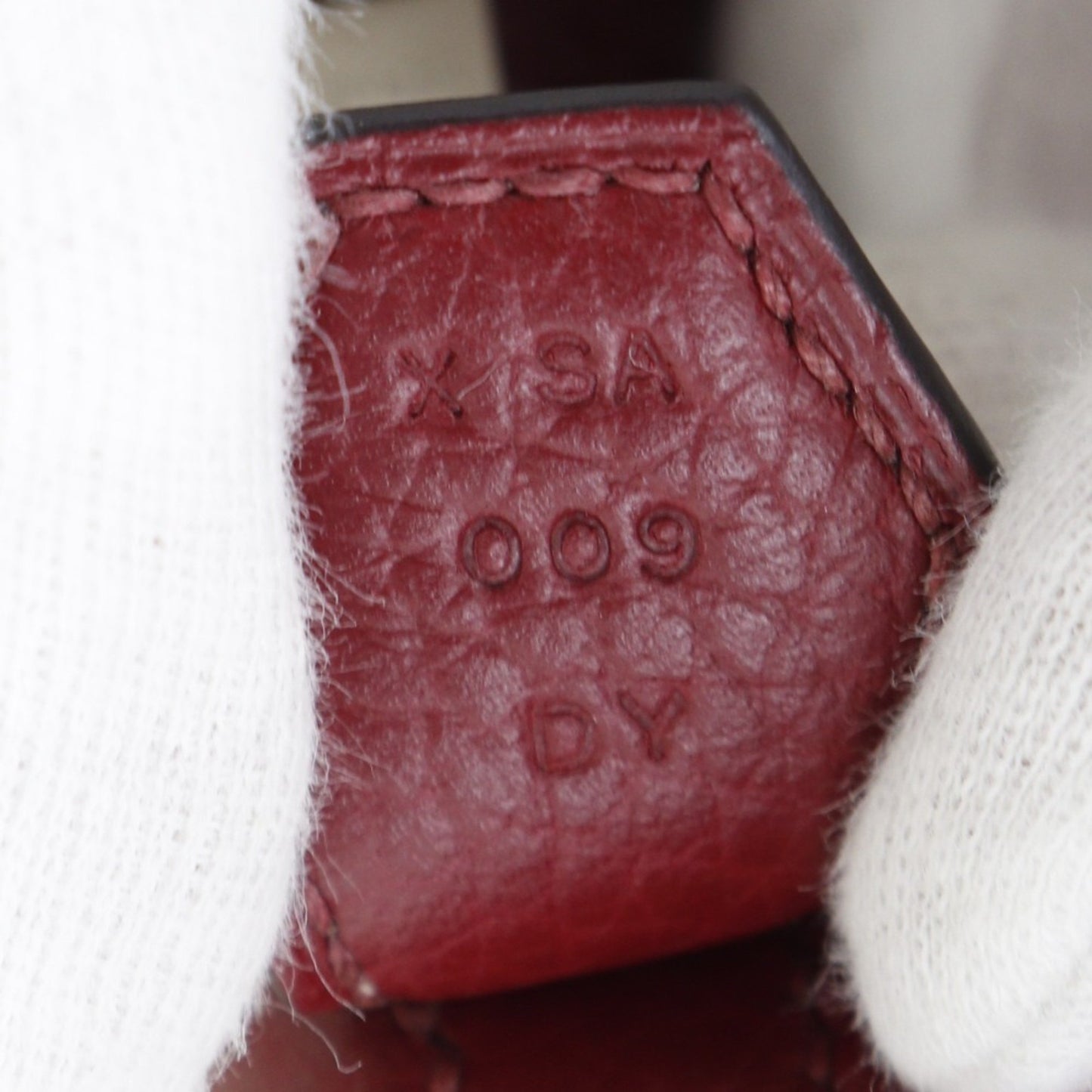 Hermès Red Leather Bolide