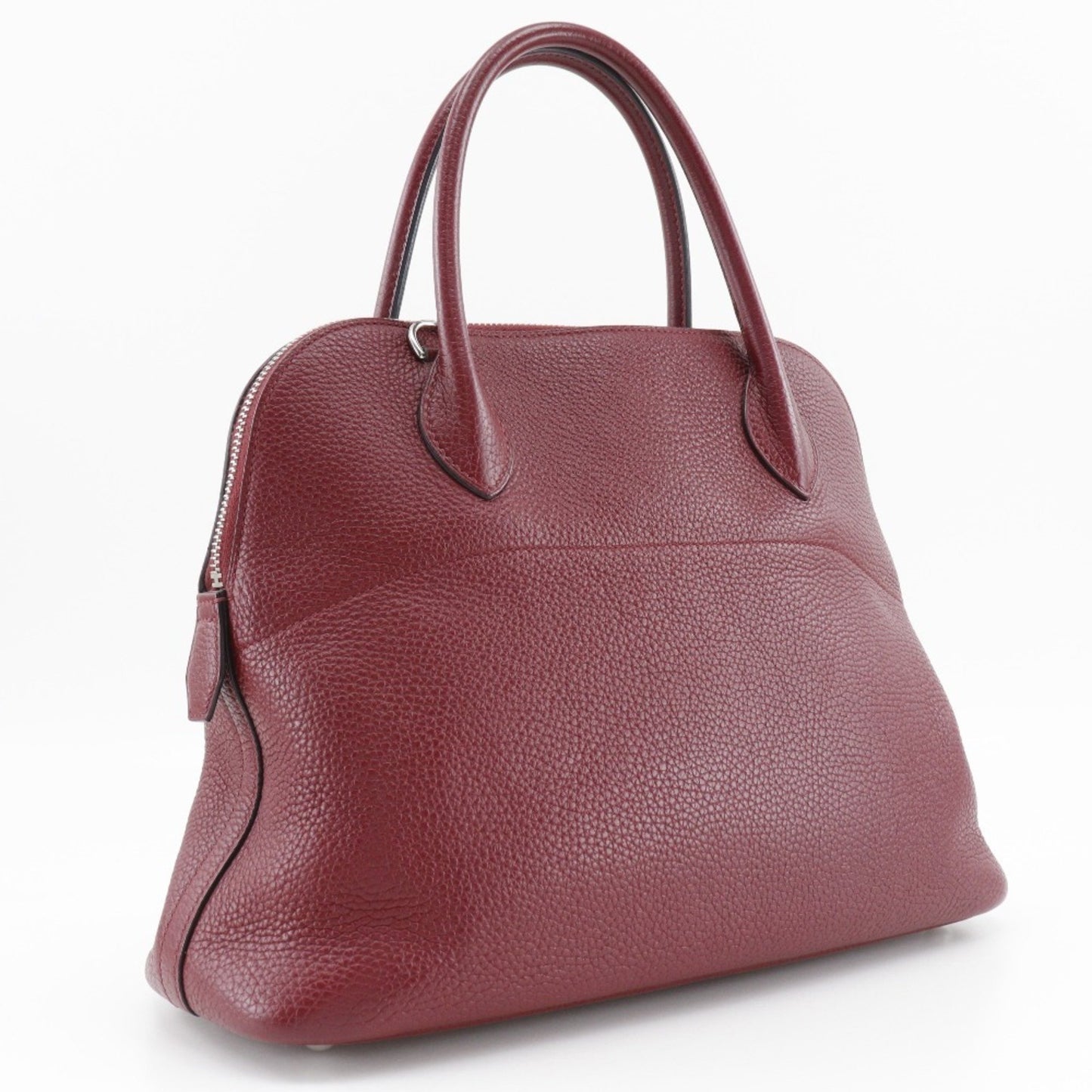 Hermès Red Leather Bolide