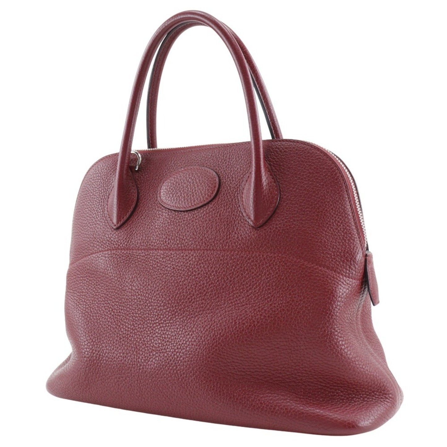 Hermès Red Leather Bolide