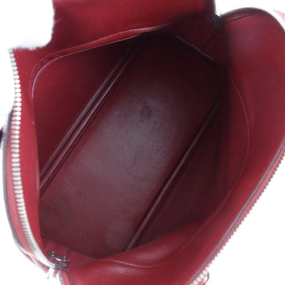 Hermès Red Leather Bolide