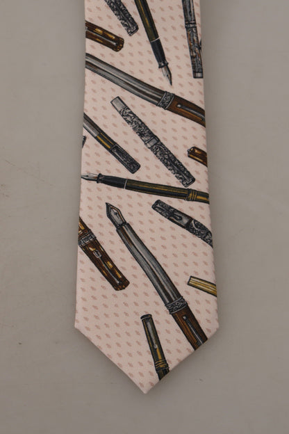Dolce & Gabbana Elegant Silk Bow Tie For Suave Evenings