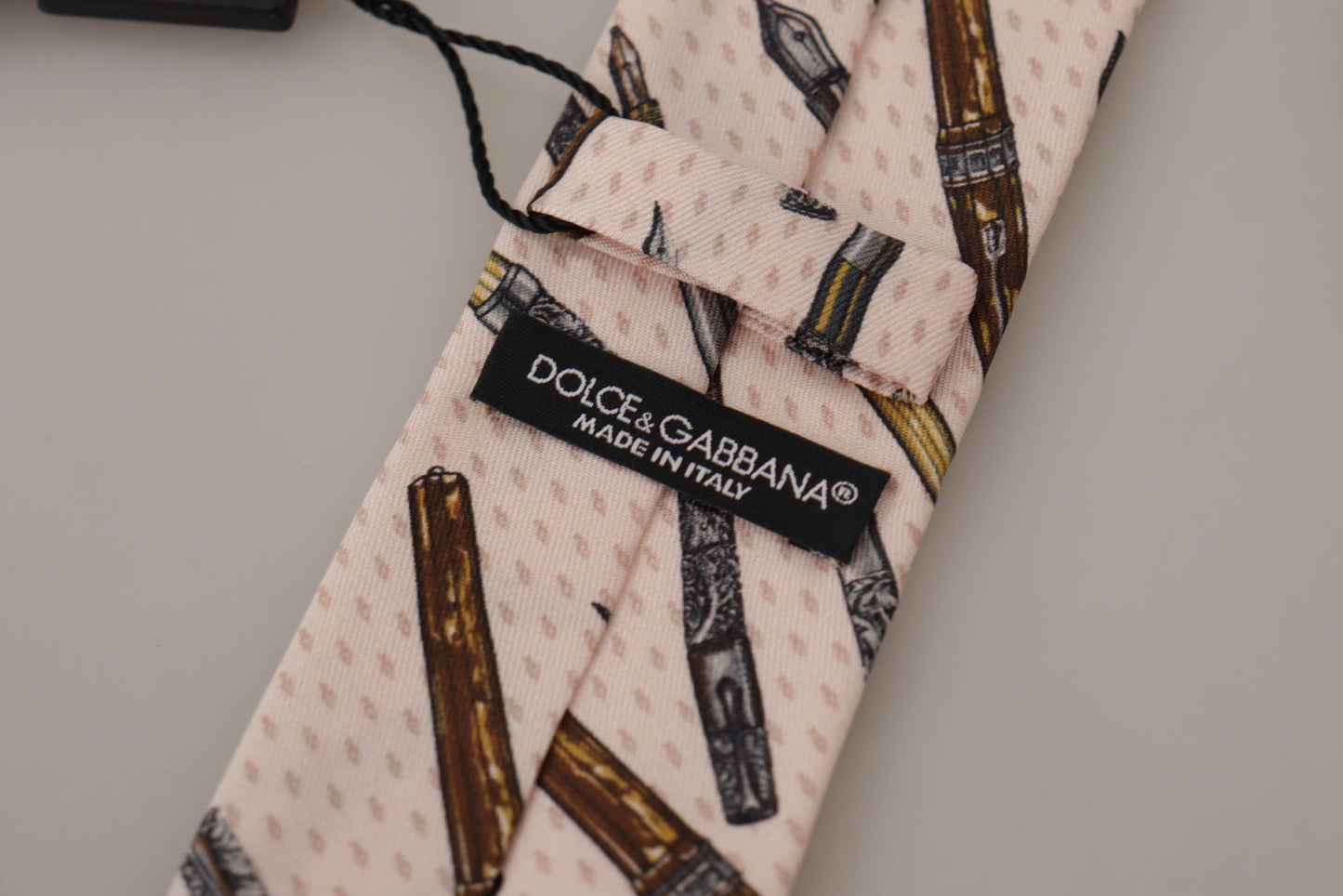 Dolce & Gabbana Elegant Silk Bow Tie For Suave Evenings