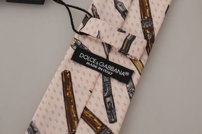 Dolce & Gabbana Elegant Silk Bow Tie For Suave Evenings