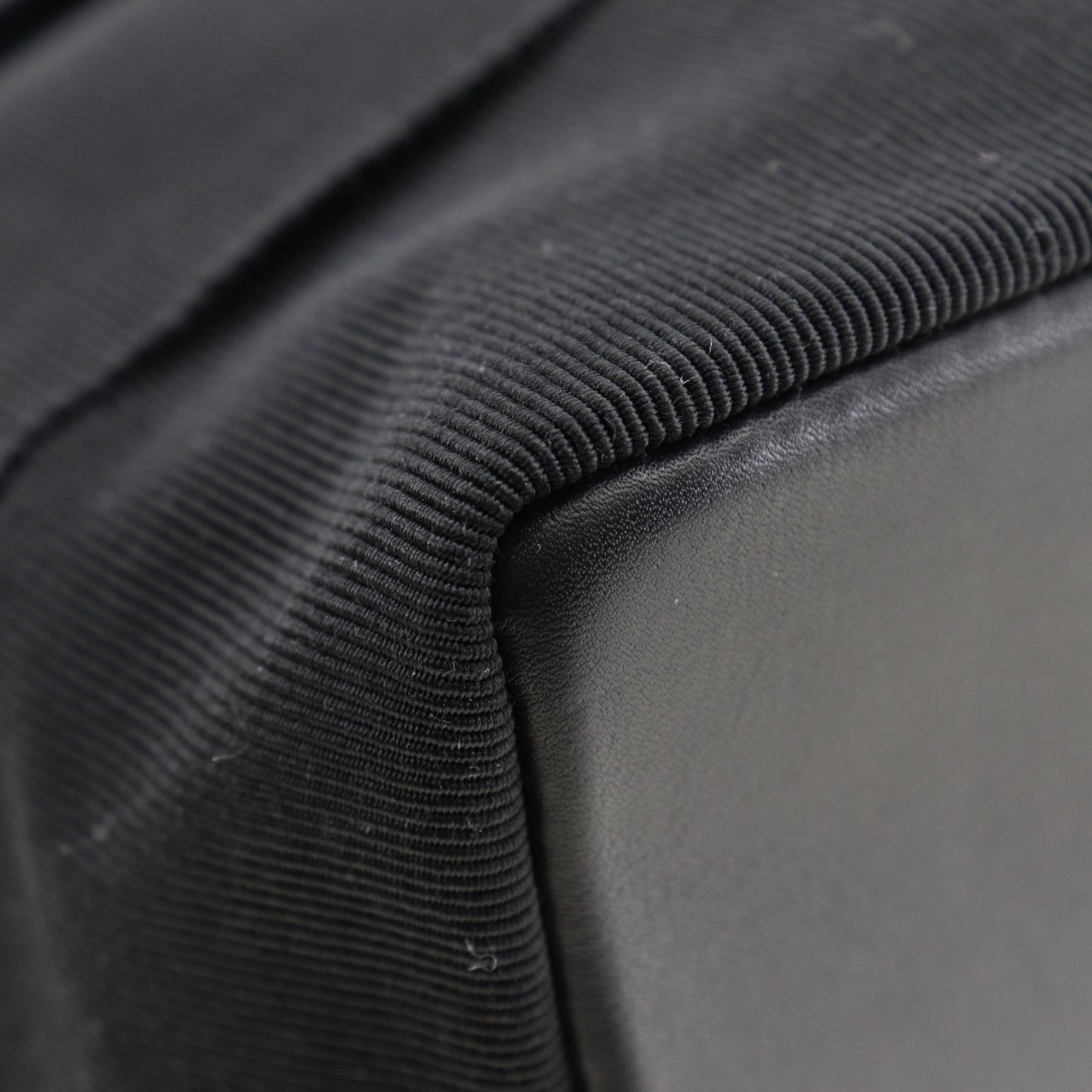 Salvatore Ferragamo Black Canvas Vara