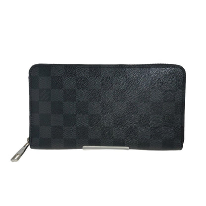Louis Vuitton Black Canvas Zippy Organizer