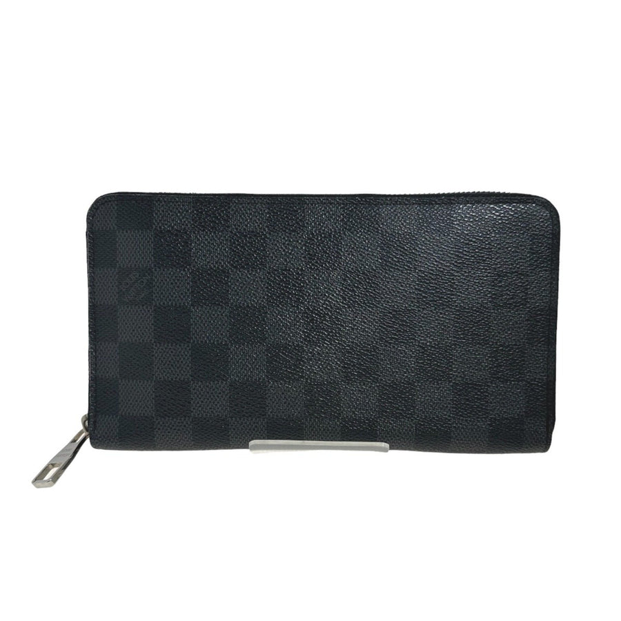 Louis Vuitton Black Canvas Zippy Organizer