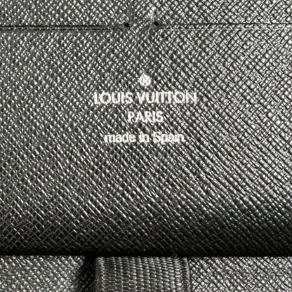 Louis Vuitton Black Canvas Zippy Organizer
