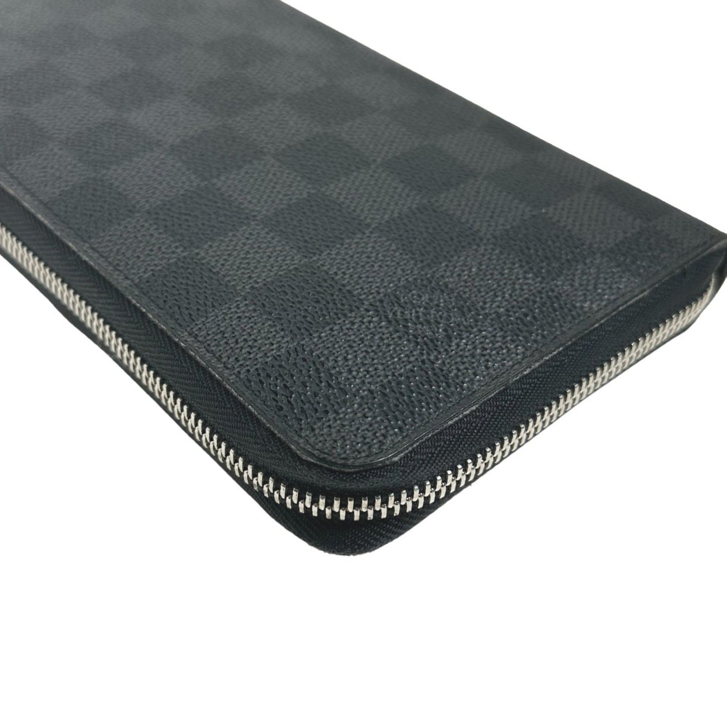 Louis Vuitton Black Canvas Zippy Organizer