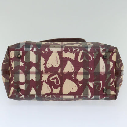 Burberry Red Canvas Nova Check