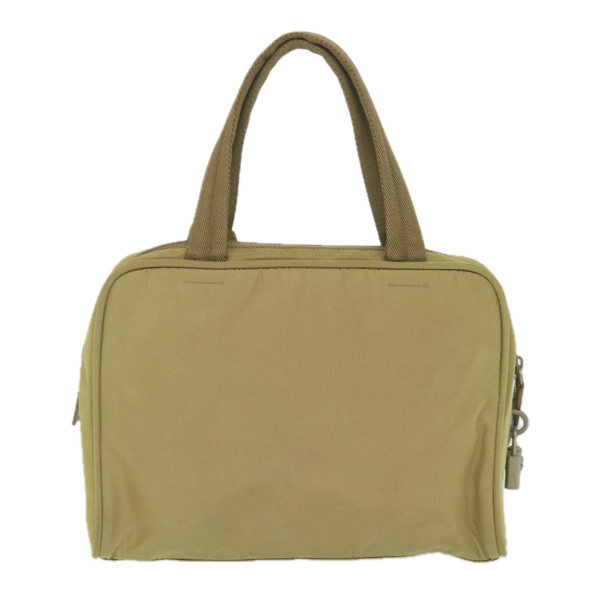 Prada Brown Synthetic Handbag