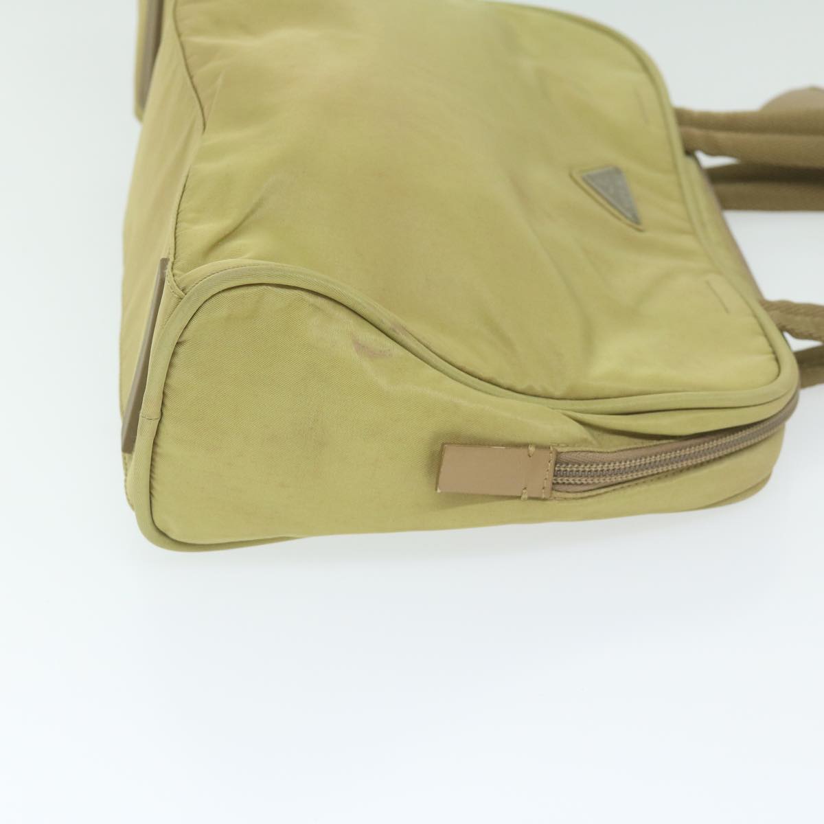 Prada Brown Synthetic Handbag