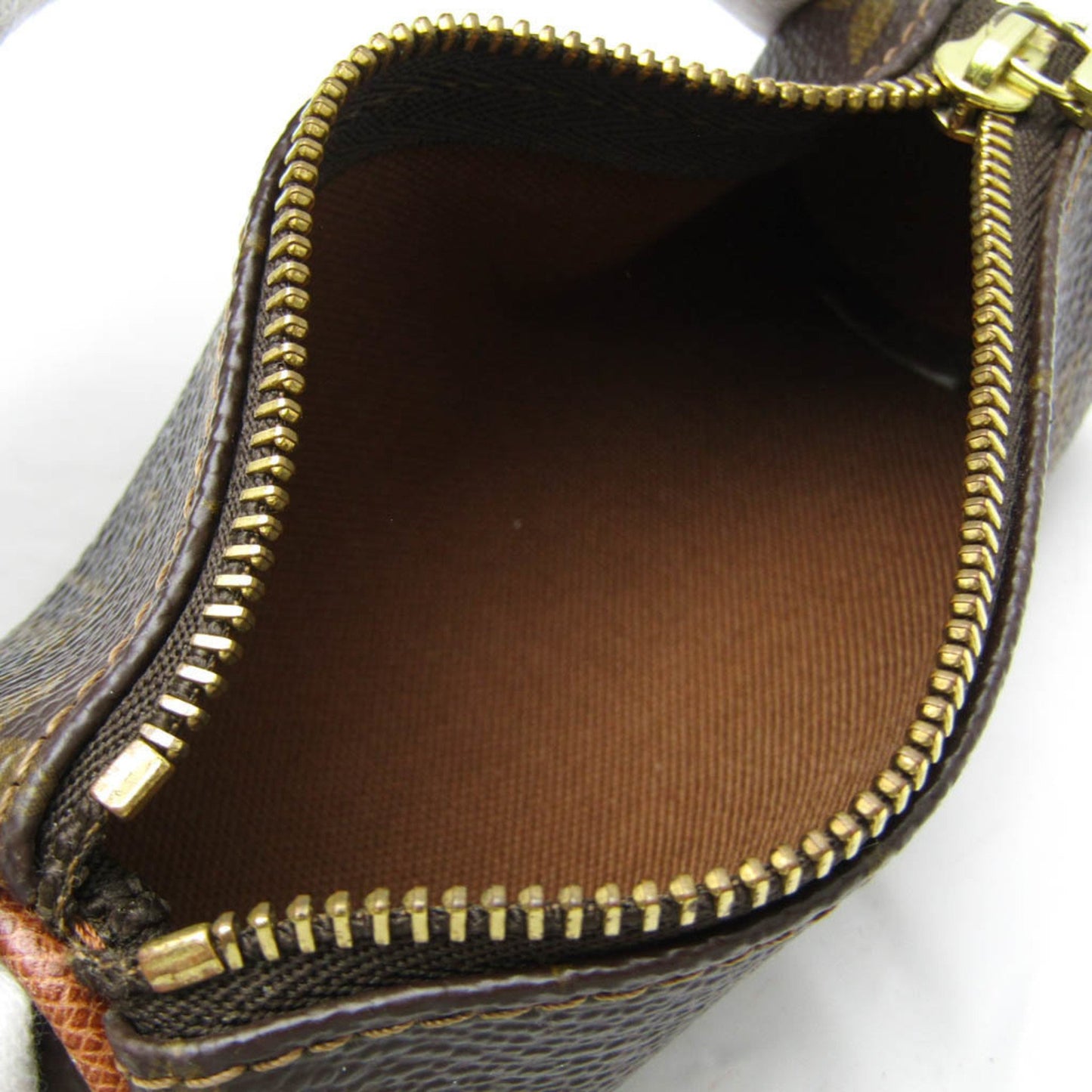 Louis Vuitton Brown Canvas Golf Ball Case