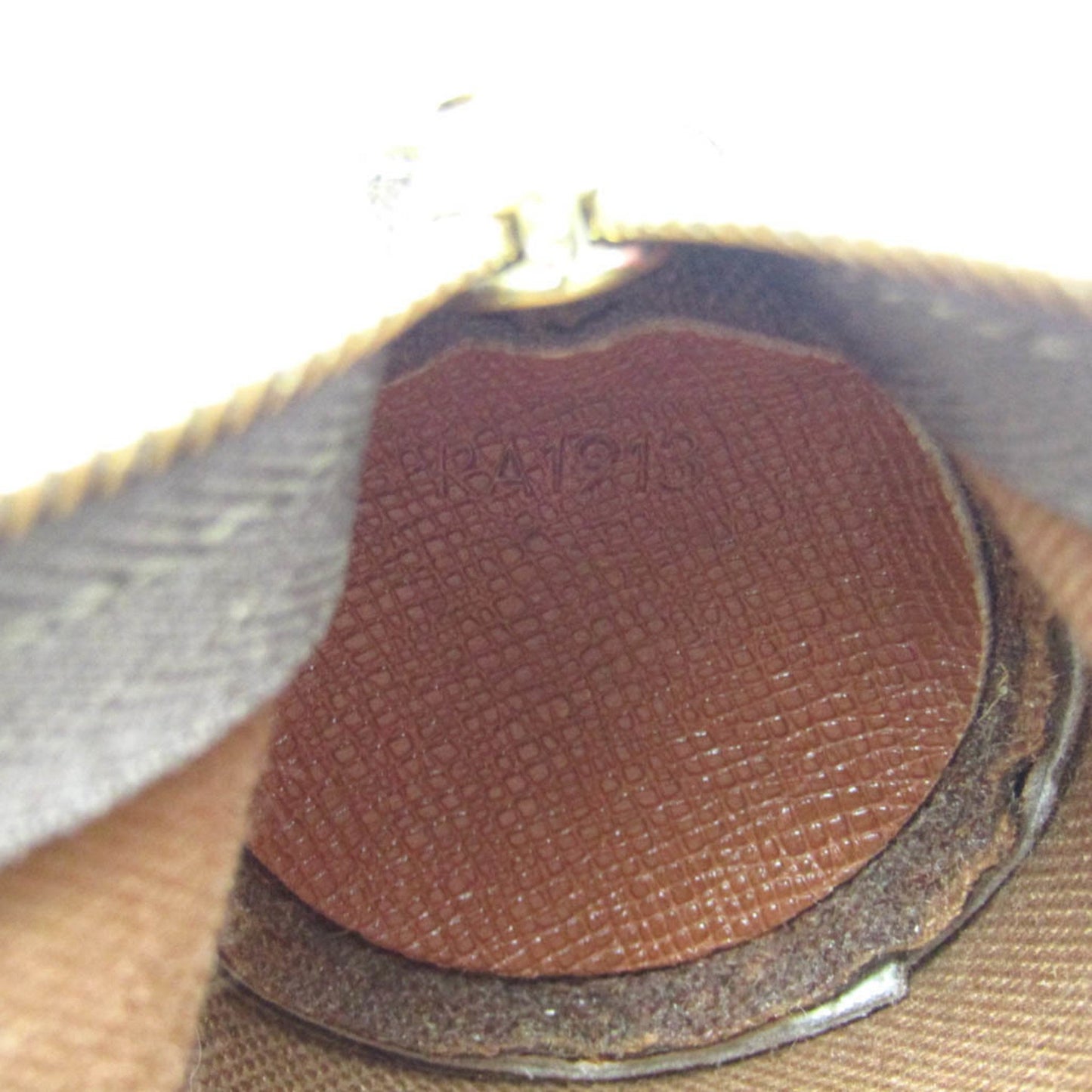 Louis Vuitton Brown Canvas Golf Ball Case