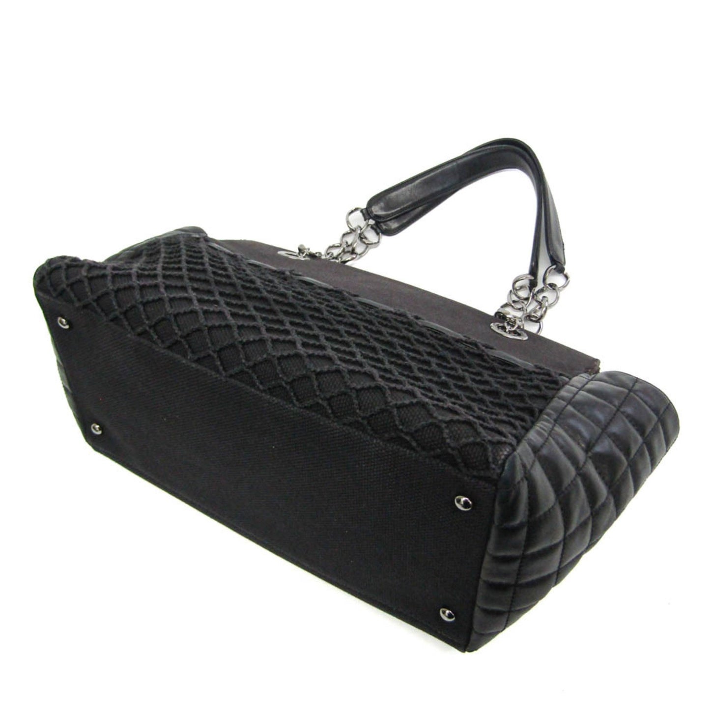 Chanel Black Canvas Chocolate Bar