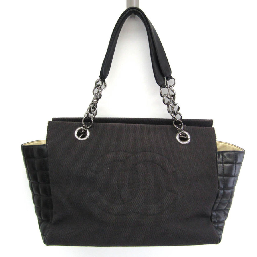 Chanel Black Canvas Chocolate Bar