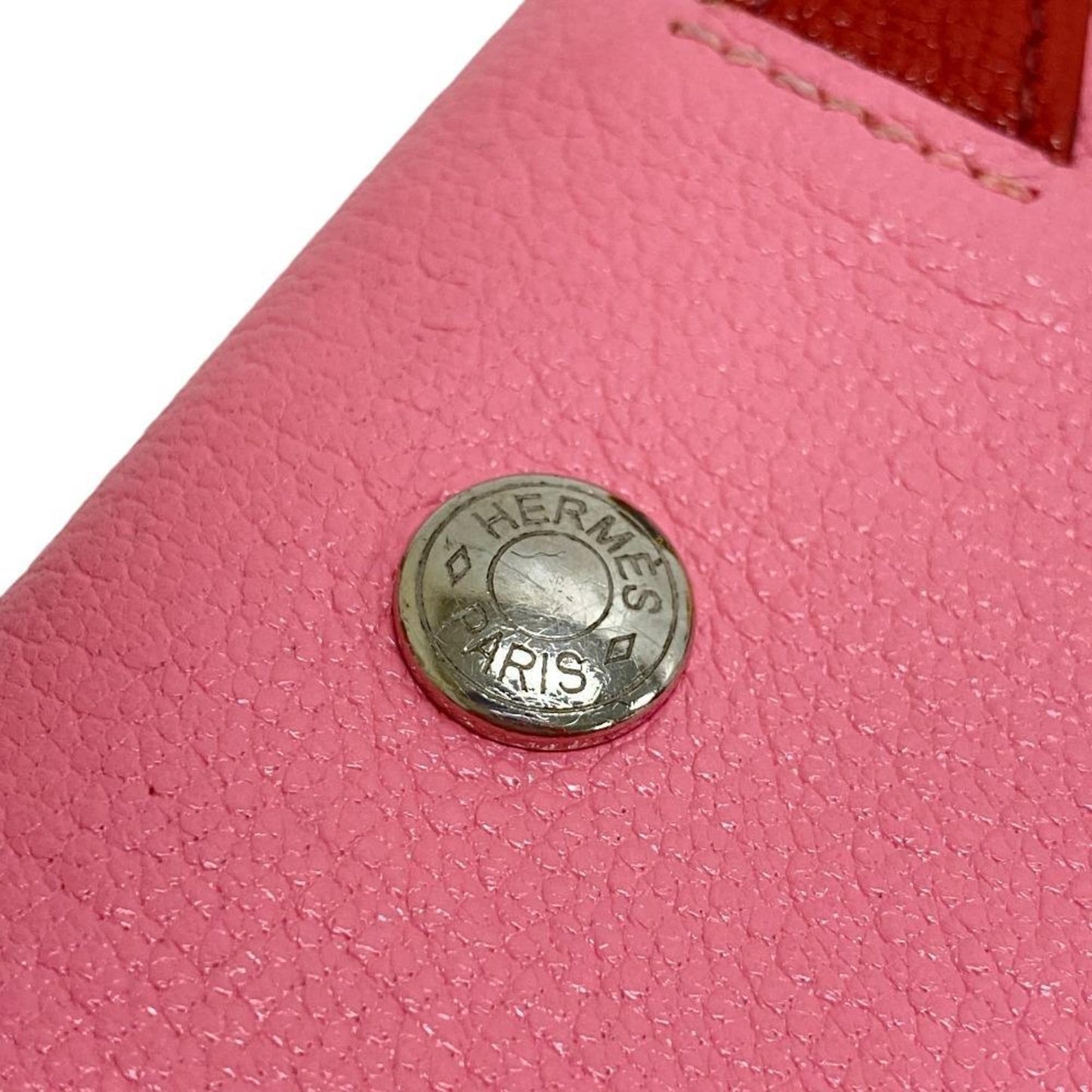 Hermès Pink Leather Paddock