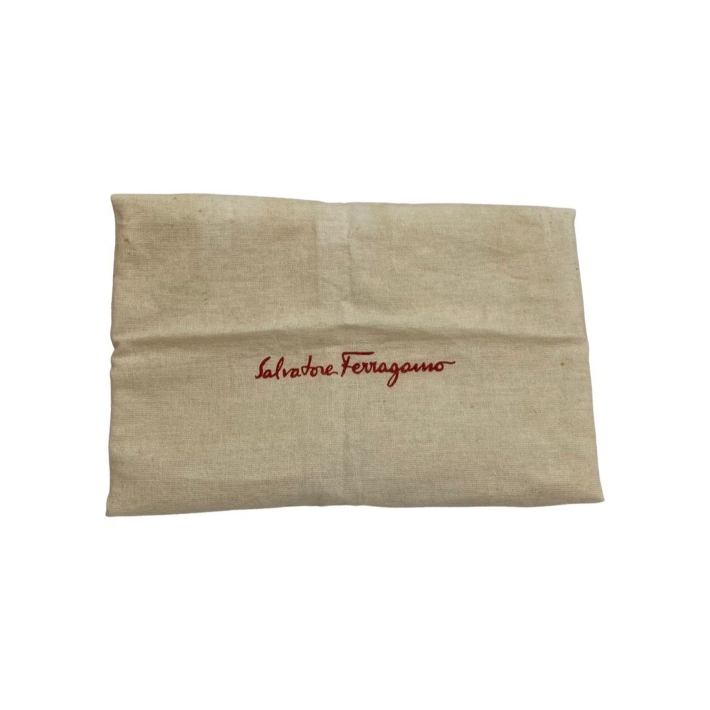 Salvatore Ferragamo Brown Leather Gancini