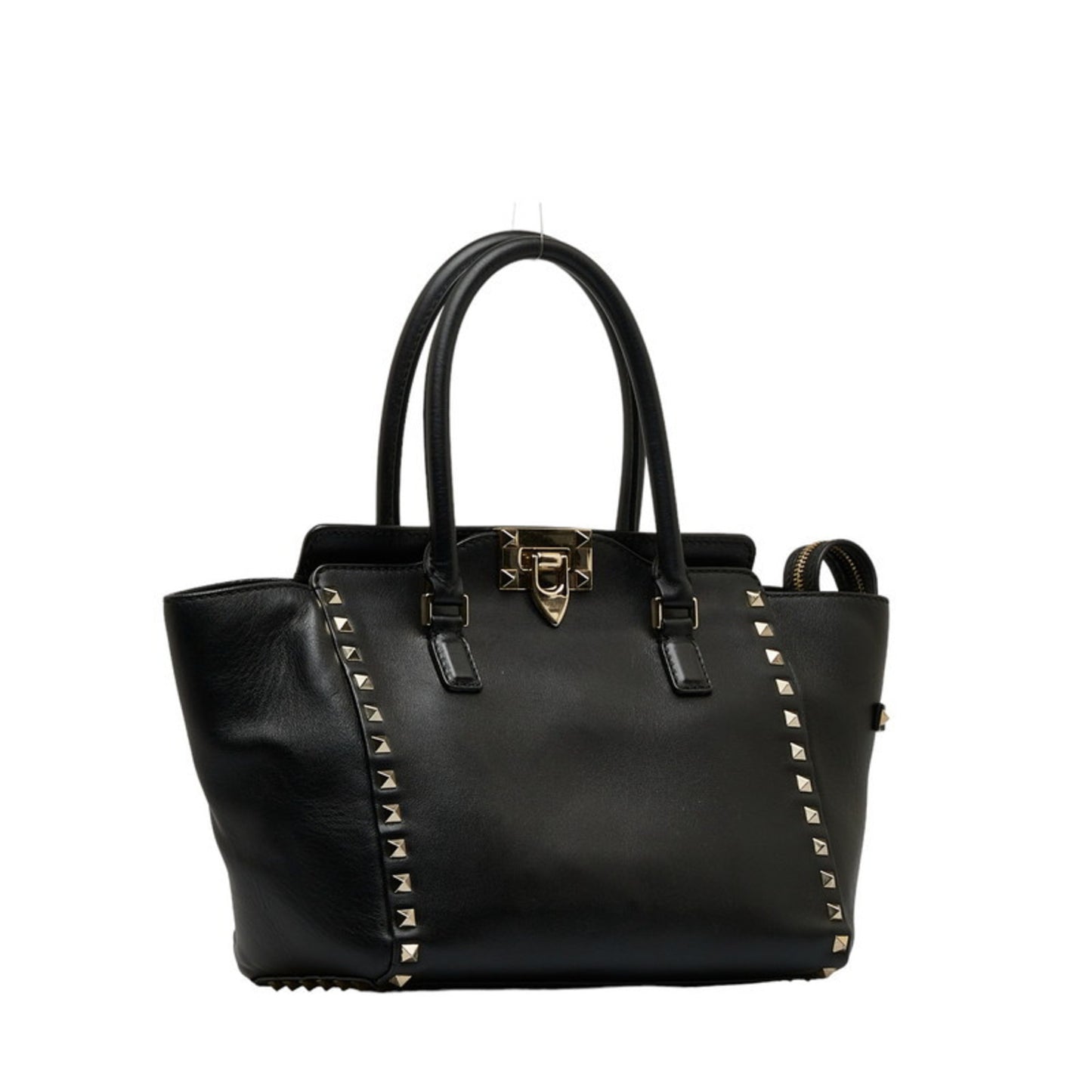 Valentino Garavani Black Leather Rockstud