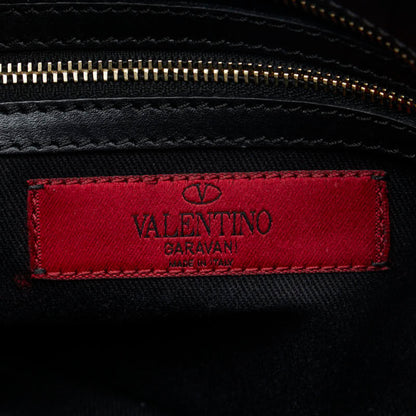Valentino Garavani Black Leather Rockstud