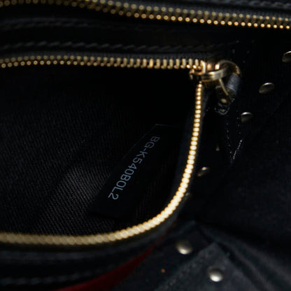 Valentino Garavani Black Leather Rockstud