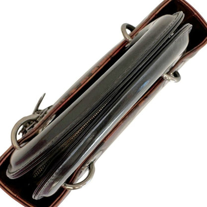 Dior Brown Patent Leather Lady Dior
