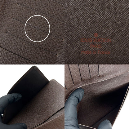 Louis Vuitton Brown Canvas Portefeuille Long