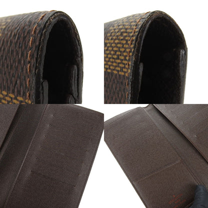 Louis Vuitton Brown Canvas Portefeuille Long