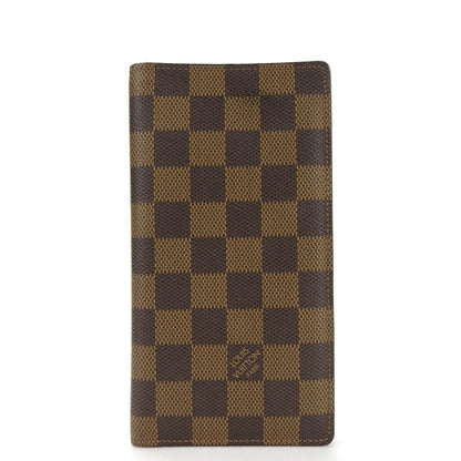 Louis Vuitton Brown Canvas Portefeuille Long