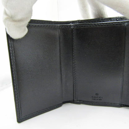 Gucci Black Leather Horsebit