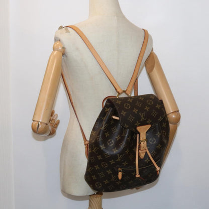 Louis Vuitton Brown Canvas Montsouris