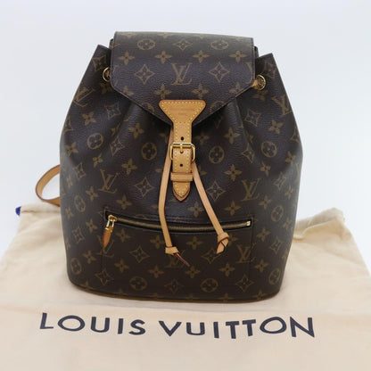 Louis Vuitton Brown Canvas Montsouris