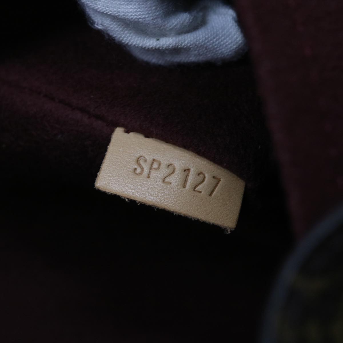 Louis Vuitton Brown Canvas Montsouris