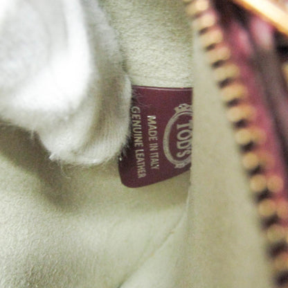 Tod's Brown Canvas Handbag