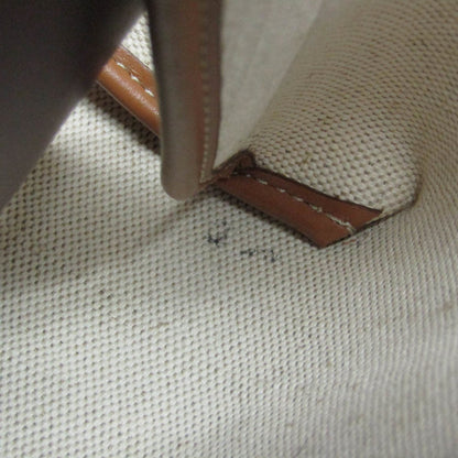 Tod's Brown Canvas Handbag
