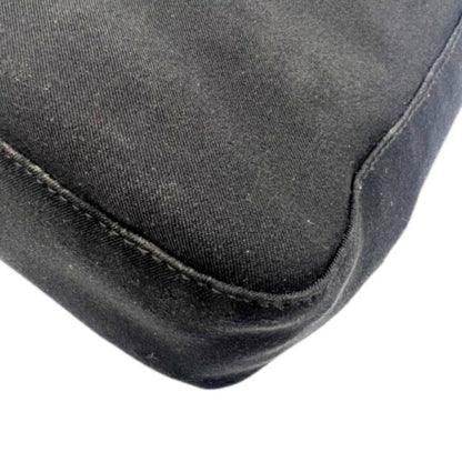 Salvatore Ferragamo Black Canvas Vara